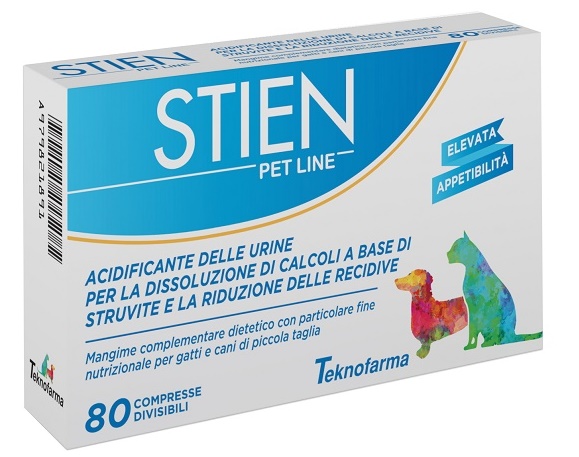 STIEN PET LINE 80 COMPRESSE GATTI CANI PICCOLA TAGLIA - Farmacianumberone.it