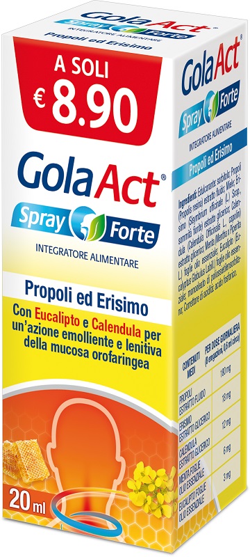 GOLA ACT SPRAY FORTE 20 ML - Farmacianumberone.it