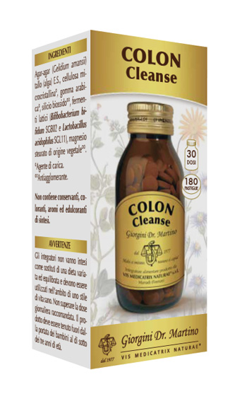 COLON CLEANSE 180 PASTIGLIE - Farmacianumberone.it