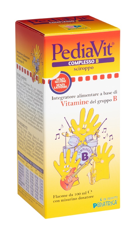 PEDIAVIT COMPLESSO B SCIROPPO 100 ML - Farmacianumberone.it
