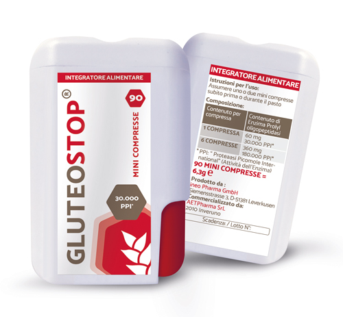 GLUTEOSTOP 90 MINI TABLETS - Farmacianumberone.it
