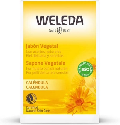SAPONE VEGETALE CALENDULA 100 G - Farmacianumberone.it