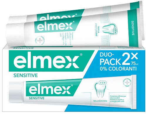 ELMEX SENSITIVE DENTIFRICIO BITUBO 2X75 ML - Farmacianumberone.it