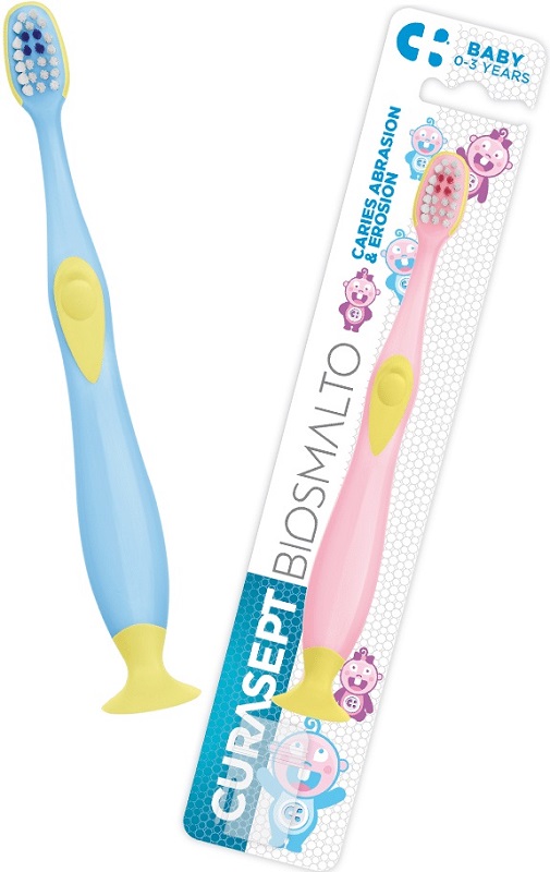 CURASEPT SPAZZOLINO BIOSMALTO BABY 0-3 ANNI - Farmacianumberone.it