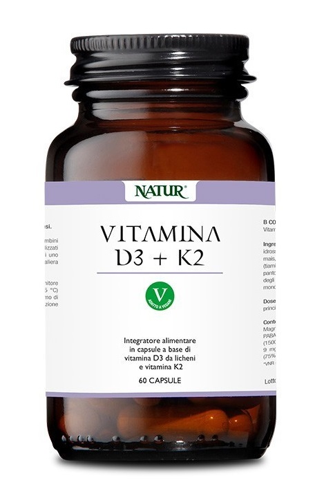 VITAMINA D3+K2 60 CAPSULE - Farmacianumberone.it