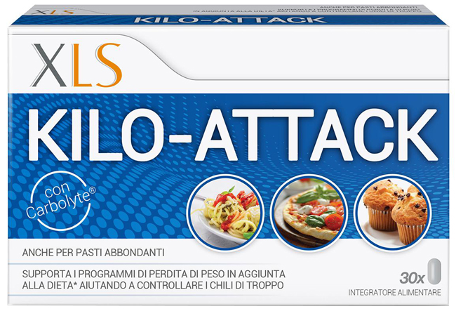 XLS KILO ATTACK 30 COMPRESSE - Farmacianumberone.it