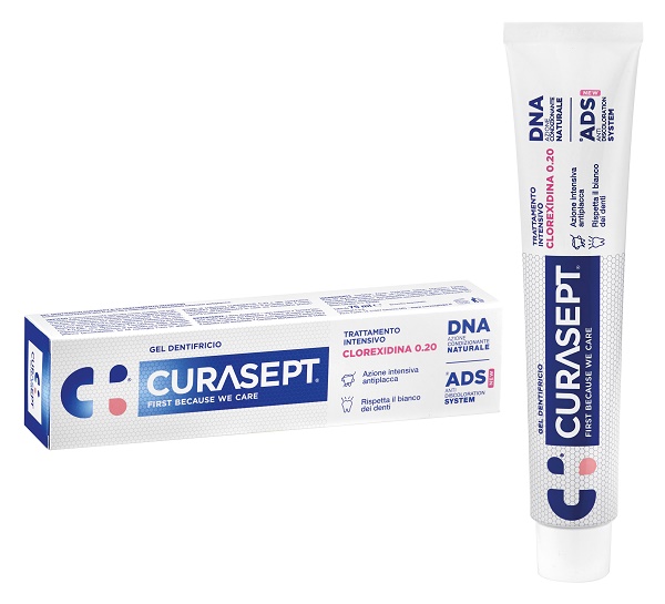 CURASEPT DENTIFRICIO 0,20 75 ML ADS+DNA - Farmacianumberone.it
