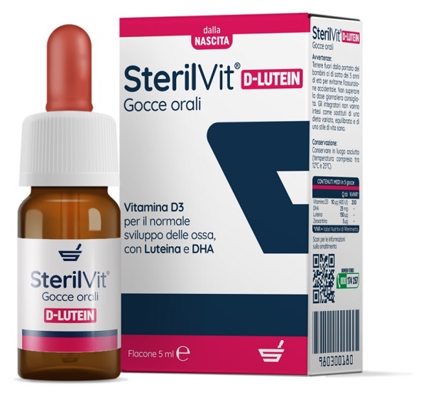 STERILVIT D LUTEIN DHA GOCCE 5 ML - Farmacianumberone.it