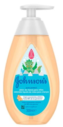 JOHNSONS BABY PURE PROTECT SAPONE MANI BAMBINI 300 ML - Farmacianumberone.it