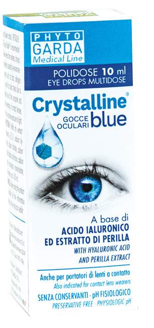 CRYSTALLINE BLUE GOCCE POLIDOSE 10 ML - Farmacianumberone.it