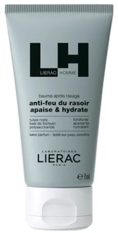 LIERAC HOMME BALSAMO DOPOBARBA 75 ML - Farmacianumberone.it