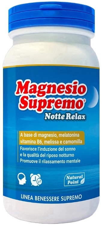 MAGNESIO SUPREMO NOTTE RELAX 150 G - Farmacianumberone.it