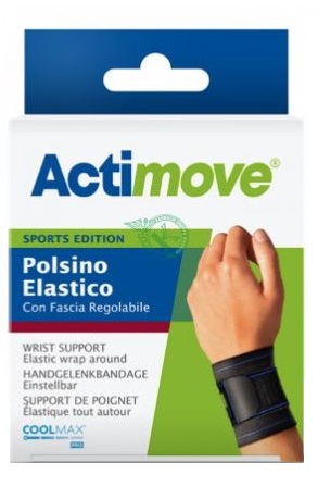 ACTIMOVE SPORTS EDITION POLSINO ELASTICO CON FASCIA REGOLABILE UNIVERSALE - Farmacianumberone.it