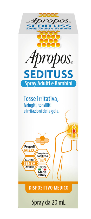 APROPOS SEDITUSS SPRAY ADULTI/BAMBINI 20 ML - Farmacianumberone.it