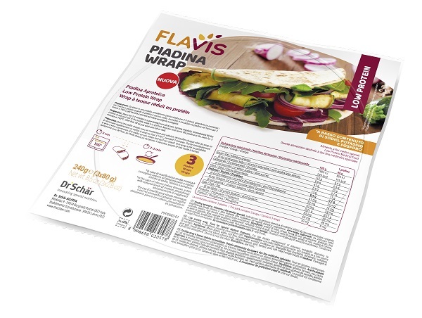 MEVALIA FLAVIS PIADINA 240 G - Farmacianumberone.it