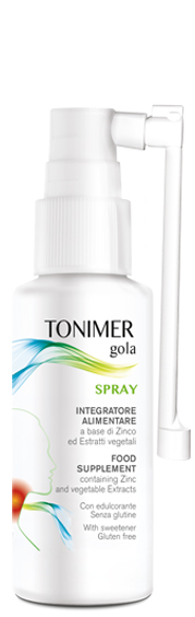 TONIMER GOLA SPRAY 15 ML - Farmacianumberone.it