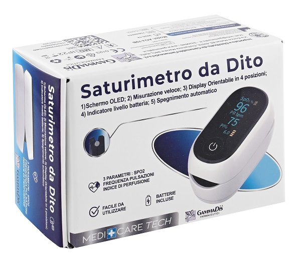 SATURIMETRO PROFESSIONAL 1 PEZZO MEDICARE - Farmacianumberone.it