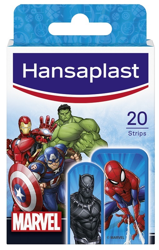 CEROTTO HANSAPLAST MARVEL 20 PEZZI - Farmacianumberone.it