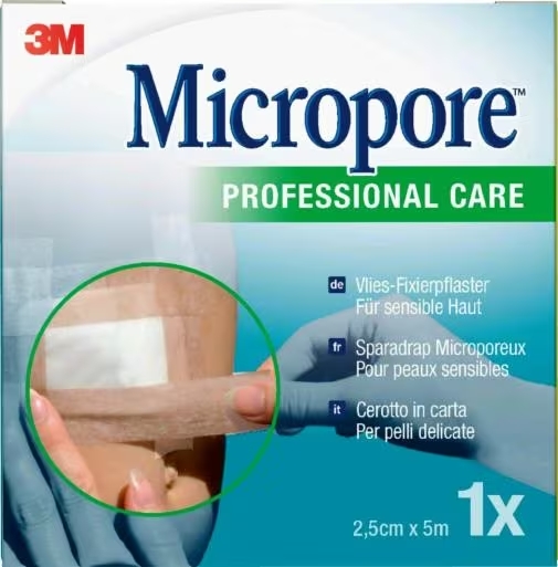 CEROTTO IN CARTA 3M MICROPORE SURGICAL TAPE M5X25MM DISPENSER - Farmacianumberone.it