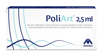 SIRINGA INTRA-ARTICOLARE PRERIEMPITA POLIART 2,5ML POLINUCLEOTIDI 10MG/ML E ACIDO IALURONICO 10MG/ML 2,5 ML - Farmacianumberone.it