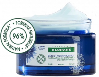 KLORANE CREMA IDRATANTE NOTTE FIORDALISO ACIDO IALURONICO 50 ML - Farmacianumberone.it