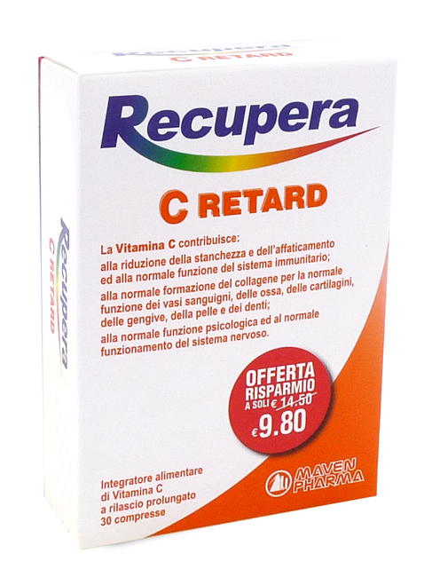 RECUPERA C RETARD 30 COMPRESSE - Farmacianumberone.it