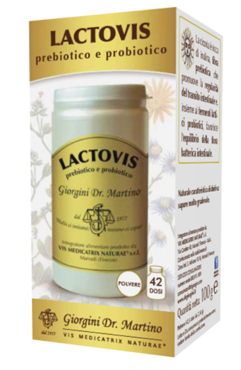 LACTOVIS PREBIOTICO PROBIOTICO 100 G - Farmacianumberone.it