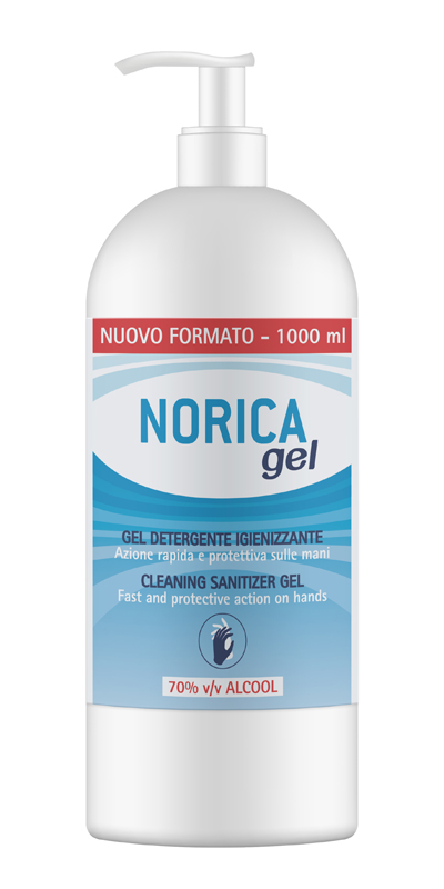 NORICA GEL DETERGENTE IGIENIZZANTE 70% ALCOOL 1000 ML - Farmacianumberone.it