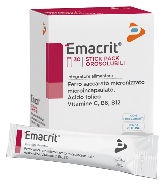 EMACRIT OROSOLUBILE 30 STICK PACK - Farmacianumberone.it