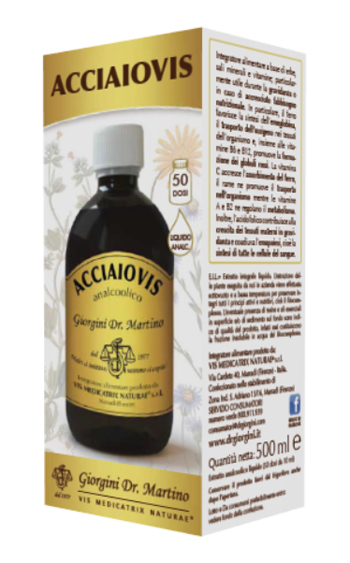 ACCIAIOVIS LIQUIDO ANALCOOLICO 500 ML - Farmacianumberone.it