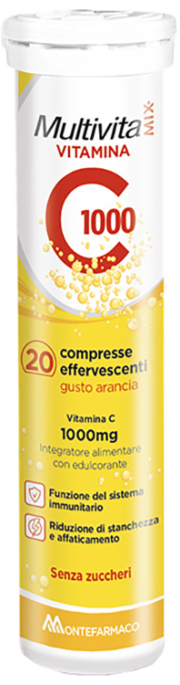 MULTIVITAMIX VIT C 1000 20 COMPRESSE EFFERVESCENTI - Farmacianumberone.it