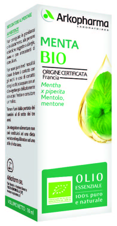 ARKOESSENTIEL MENTA PIPERITA BIO 10 ML - Farmacianumberone.it