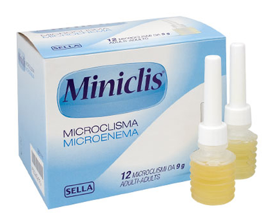 MINICLIS ADULTI 9 G 12 MICROCLISMI - Farmacianumberone.it