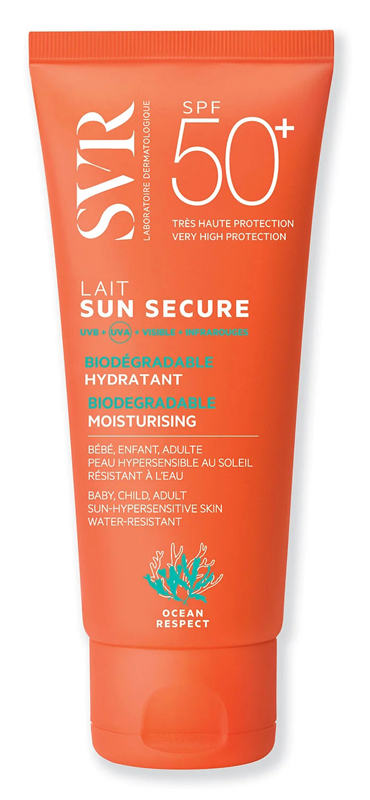SUN SECURE LAIT SPF50+ NUOVA FORMULA 100 ML - Farmacianumberone.it