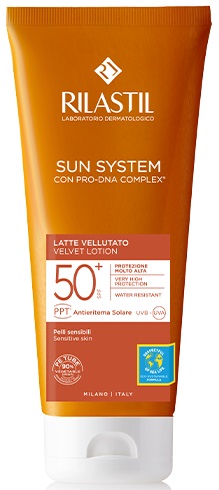 RILASTIL SUN SYSTEM PHOTO PROTECTION TERAPY SPF 50+ LATTE VELLUTANTE 200 ML - Farmacianumberone.it
