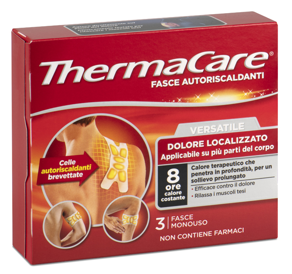 FASCIA THERMACARE VERSATILE 3 PEZZI - Farmacianumberone.it