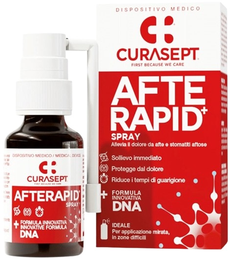 CURASEPT SPRAY AFTE RAPID DNA 15 ML - Farmacianumberone.it