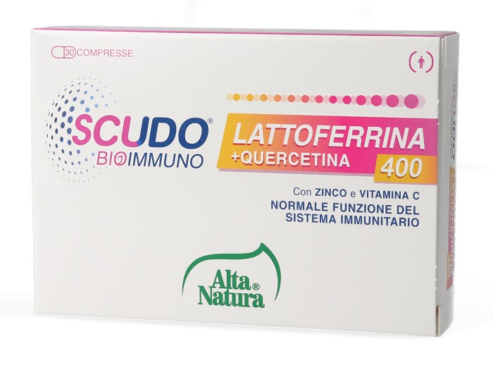 SCUDO LATTOFERRINA + QUERCETINA 400 30 COMPRESSE - Farmacianumberone.it