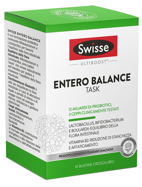 SWISSE ENTERO BALANCE VIAGGIO 10 BUSTINE - Farmacianumberone.it