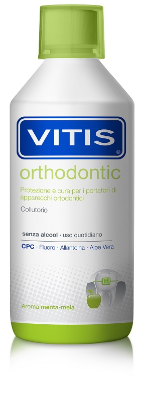 VITIS ORTHODONTIC COLLUTORIO 500 ML GE-IT - Farmacianumberone.it