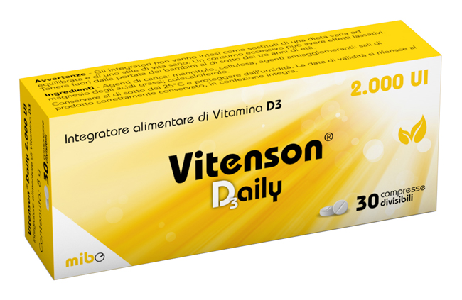 VITENSON DAILY D3 2000 UI 30 COMPRESSE DIVISIBILI - Farmacianumberone.it
