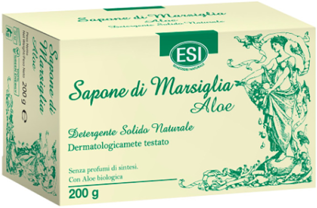 ESI SAPONE DI MARSIGLIA ALOE 200 G - Farmacianumberone.it
