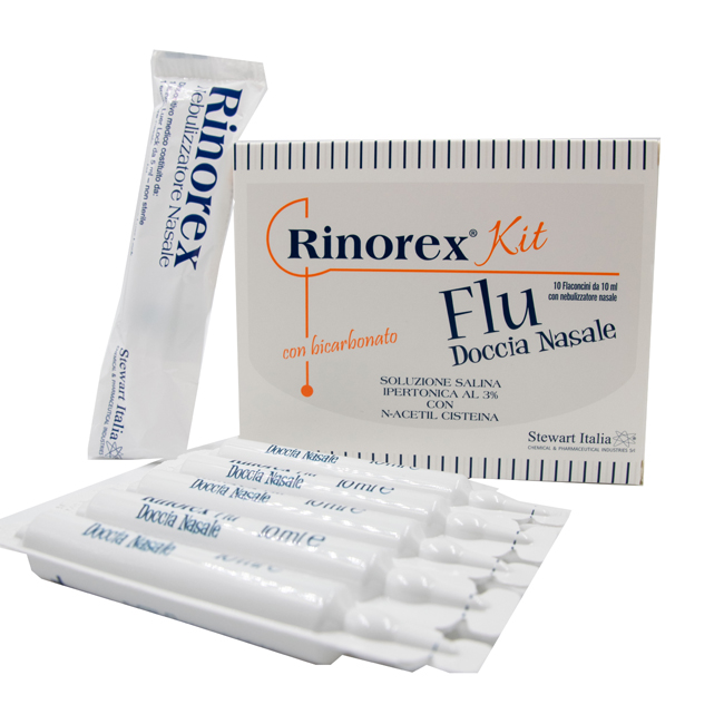 RINOREX FLU DOCCIA KIT - Farmacianumberone.it