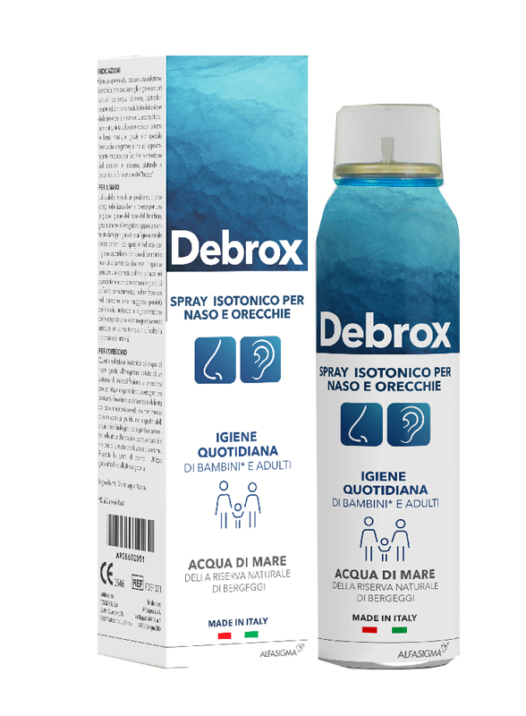 DEBROX SPRAY NASO ORECCHIE B/A 125ML - Farmacianumberone.it