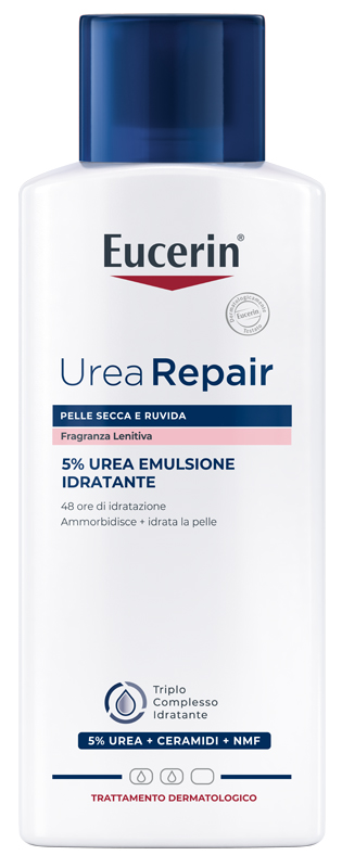 EUCERIN UREAREPAIR PLUS 5% UREA EMULSIONE IDRATANTE 250 ML - Farmacianumberone.it