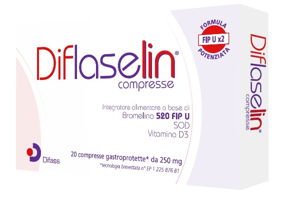 DIFLASELIN 20 COMPRESSE GASTROPROTETTE 250 MG - Farmacianumberone.it