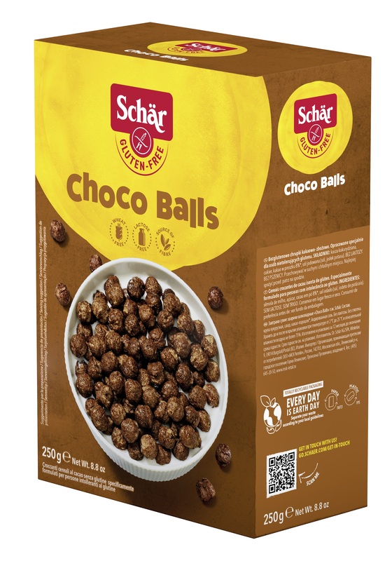 SCHAR CHOCO BALLS 250 G - Farmacianumberone.it