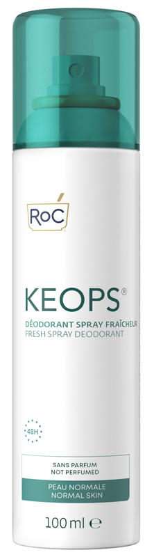 ROC KEOPS DEODORANTE SPRAY FRESCO 48H 100 ML - Farmacianumberone.it
