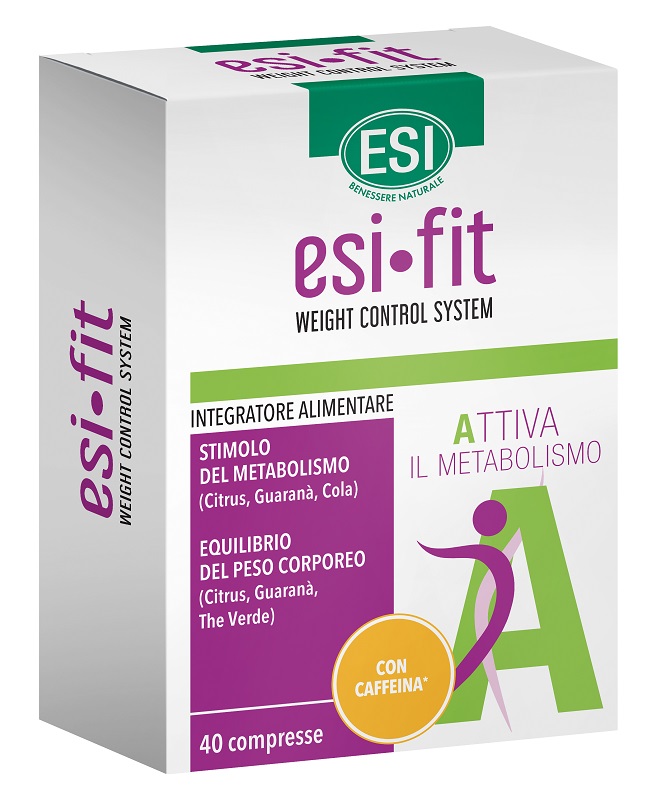 ESI FIT ATTIVA CON CAFFEINA 40 COMPRESSE - Farmacianumberone.it