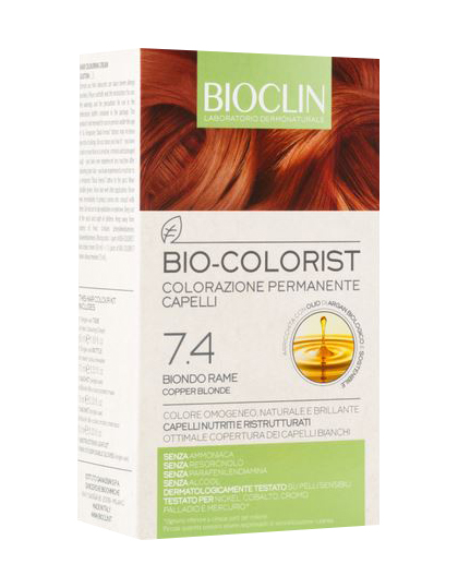 BIOCLIN BIO COLOR FAST&PERFECTION 6,4 BIONDO SCURO RAMATO CREMA COLORANTE 60 ML + RIVELATORE IN CREMA 60 ML + BIO COLOR SHAMPOO 10 ML + BIO COLOR MASCHERA 10 ML - Farmacianumberone.it